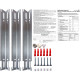 Радиатор стальной панельный FORNELLO 22 бок 500х2000