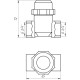 Фільтр грубого очищення SOLOMON 3/4″ ВВ нікель з відстійником (8014) TD1052