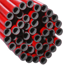Утеплювач EXTRA  червоний для труб (6мм), ф28 ламінований  Теплоізол